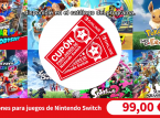2 first party nuevos cualquiera de Nintendo Switch por 99 euros