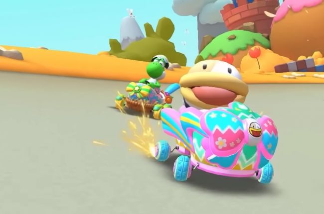 Poochy será uno de los nuevos personajes de Mario Kart Tour