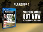 Metal Gear Solid: Master Collection Vol. 1 ya está disponible en físico también en PS4