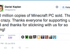 Minecraft rompe la barrera de los 20 millones vendidos en PC
