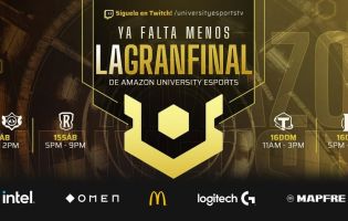 Las mejores universidades se visten de gala para la final nacional del torneo Amazon University Esports