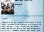 Aparece un tal Assassin's Creed: Memories