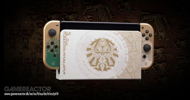 Oficial: Nintendo Switch OLED edición especial Tears of the Kingdom confirmada para el 28 de abril