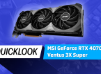 La GeForce RTX 4070 Ti Super Ventus 3X OC de MSI es todo rendimiento