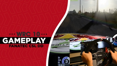 WRC 10 - Gameplay en Bélgica con volante Fanatec CSL DD y pedales a 1440p