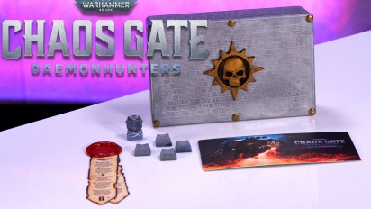 Warhammer 40,000: Chaos Gate - Daemonhunters - Interruptores de teclado Unboxing